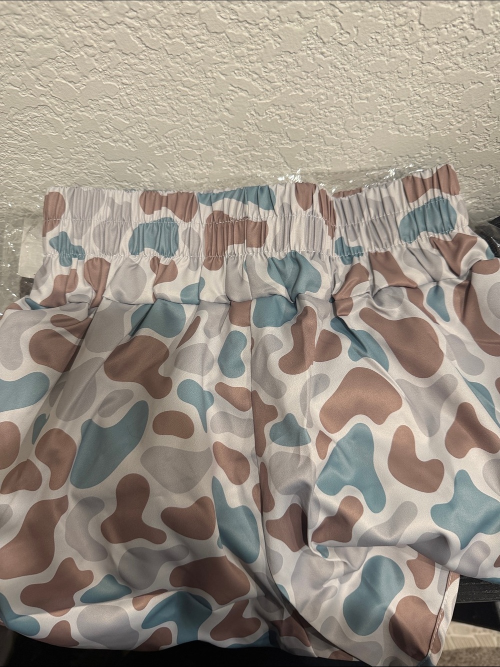 Women’s High Waisted Athletic Camo Shorts